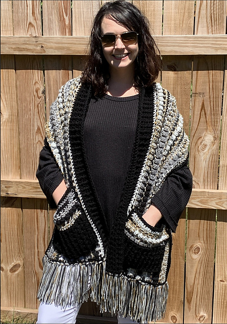 Wild River Pocket Shawl