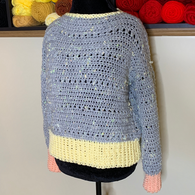 Pop of Color sweater