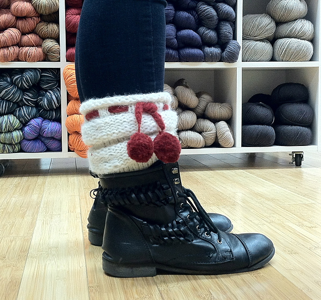 Ravelry: Soft Serve Boot Toppers pattern by Over the Rainbow Yarn Designs