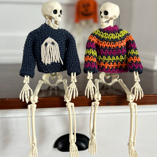 Tiny Spooky Sweaters