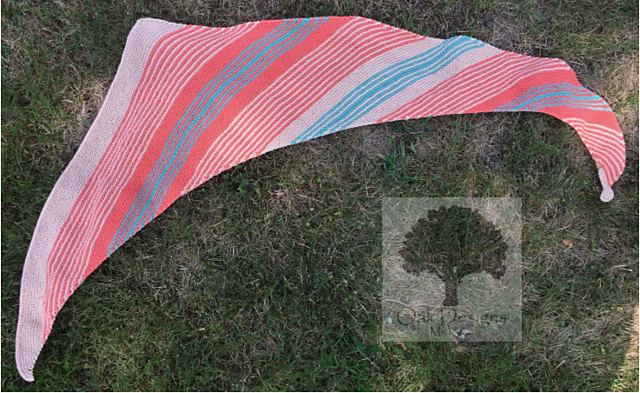 Asymmetrical Summer Shawl