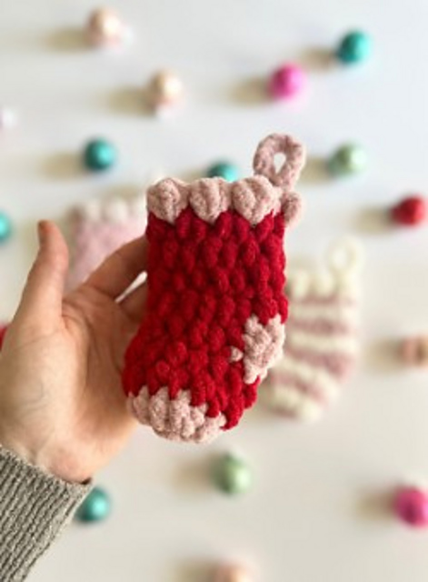 Mini Bobble Stocking