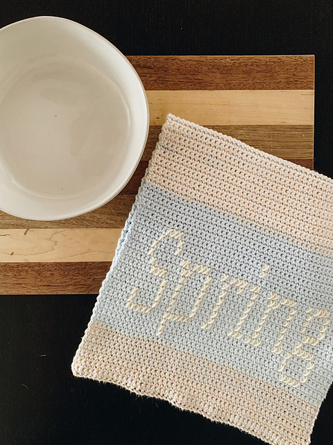 Spring Dish Towel