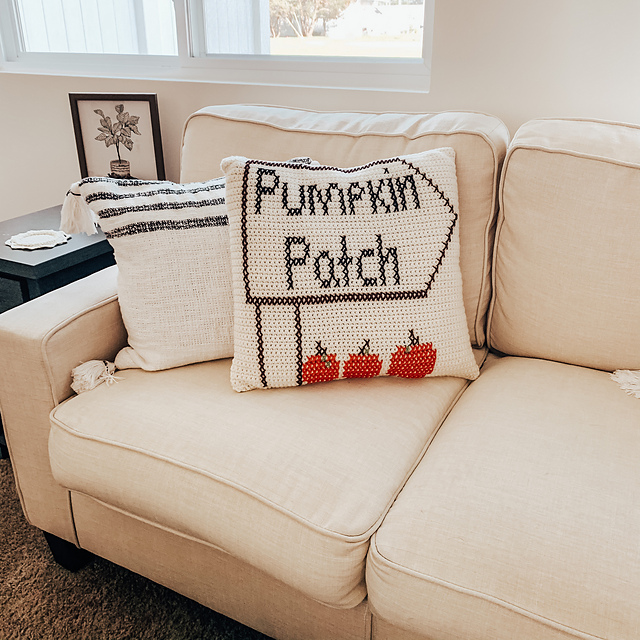 The Pumpkin Patch Pillow