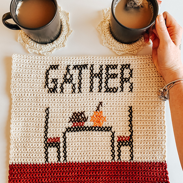 November Dish Towel
