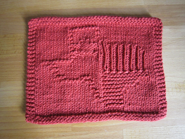 Lone Star Washcloth
