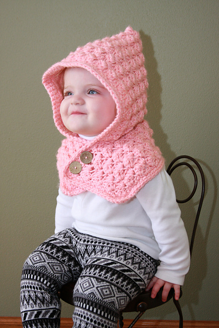 Textured Toddler Hood