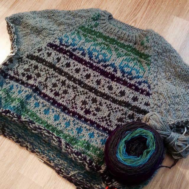 Ravelry: SaltwaterPinecone's Gradient Sweater