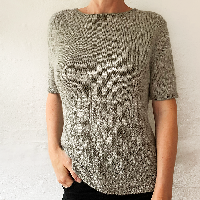 Ravelry: On the Rocks Tee pattern by Odd Row