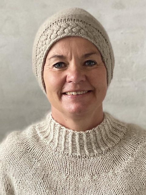 Beanie with Braid
