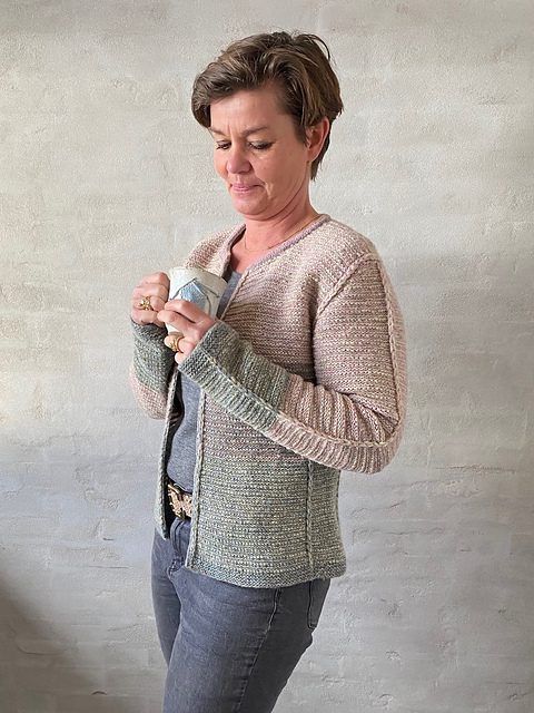 Ravelry: Tweedie jacket pattern by Hanne Falkenberg
