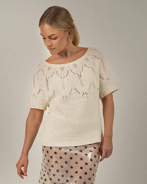 Ravelry: Iris Summer Top pattern by Katrine Hannibal at Önling