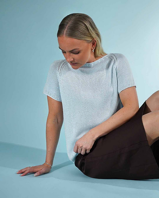 Ravelry: Easy Peasy Summer T-shirt pattern by Katrine Hannibal at