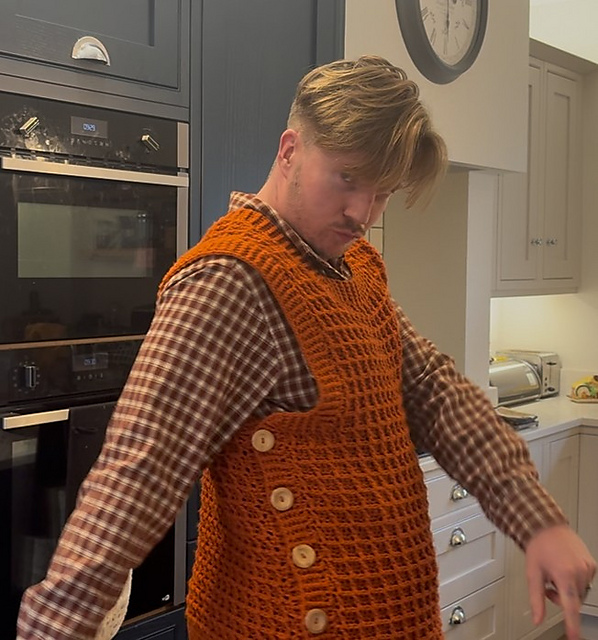 The Sunday Brunch Sweater Vest - Crochet