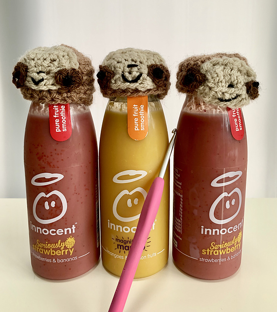 Innocent sloth hat