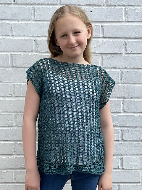 Easy Mesh Top - Borlotto Tee
