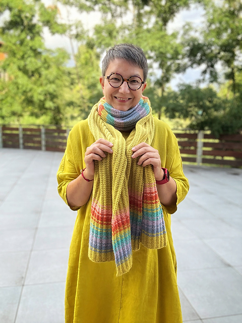 Ravelry: Cozy Karma Scarf Wrap pattern by Aimee DeBaun