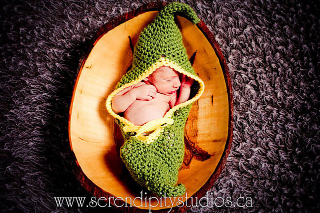 Split Pea Pod Cocoon