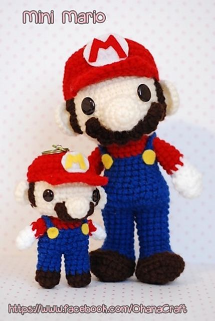 Super Mario and Mini Mario
