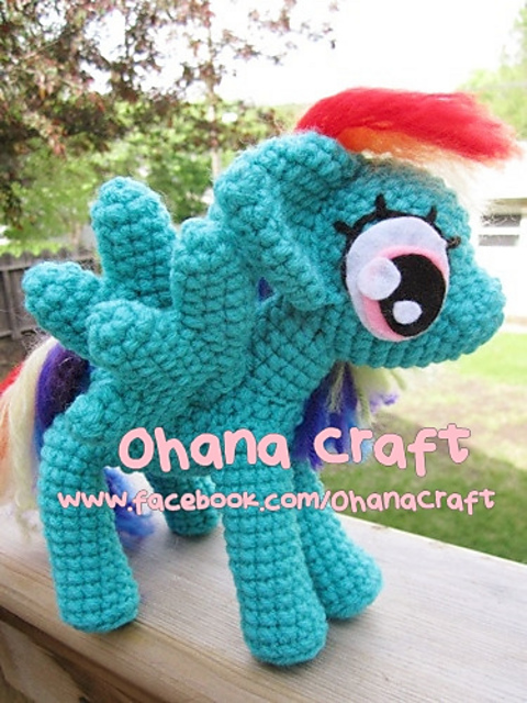 Rainbow Dash Amigurumi