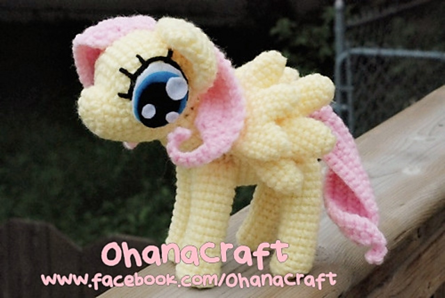 Flutter Shy Amigurumi