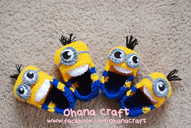 Minions Baby Booties