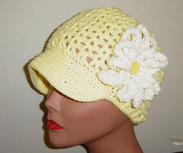 Elsie Beanie with Brim