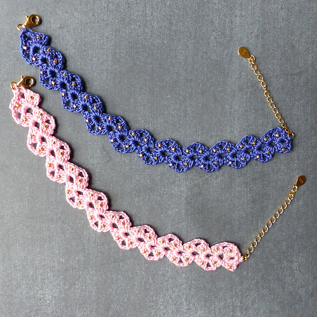 Summer pink and blue