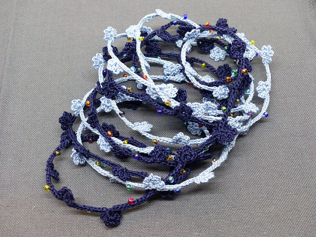 Bracelet "Symphony in blue"