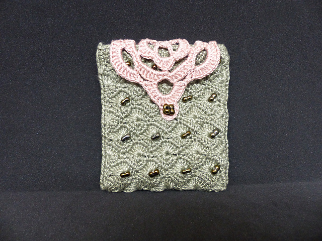 Pouche "Planets and pearls"