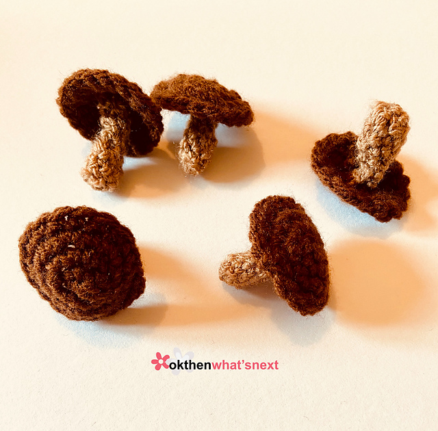 Mini Mushroom Decorations
