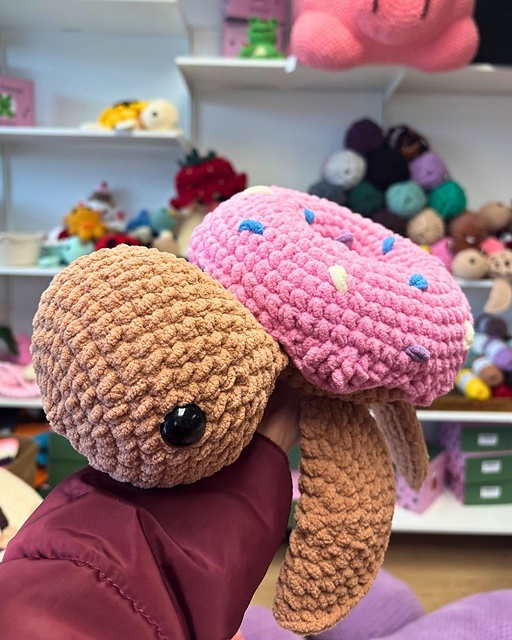 Crochet Donut Turtle