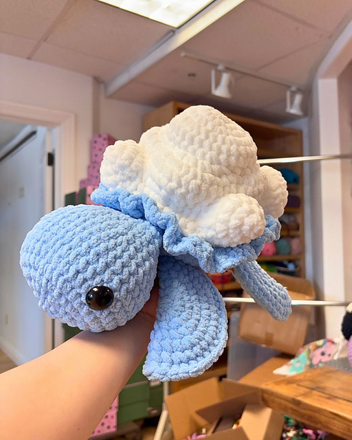 Crochet Cloud Turtle