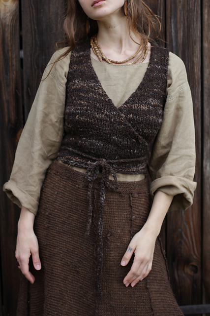 Wool Wrap Vest