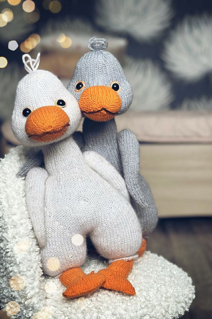Large goose toy