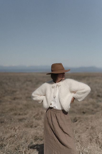 Haven Cardigan (Wool and Mohair Version)
