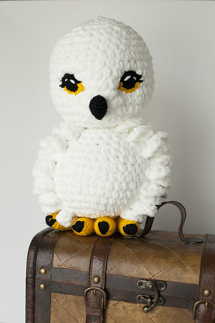 Amigurumi Snowy Owl