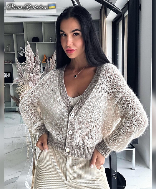 Ravelry: Chic Cardigan pattern by Olena Riabchun