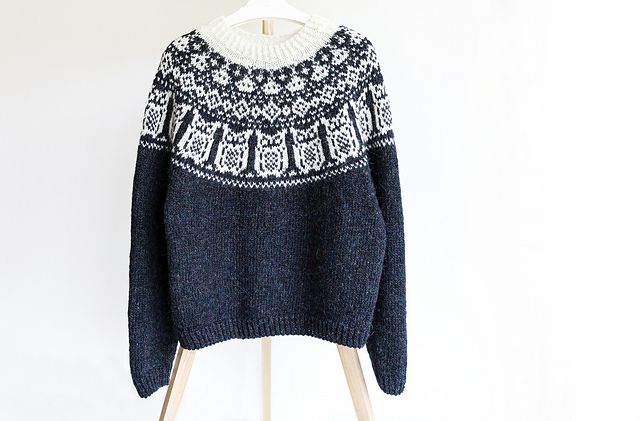 Nattuggla Night Owl Lopapeysa Sweater