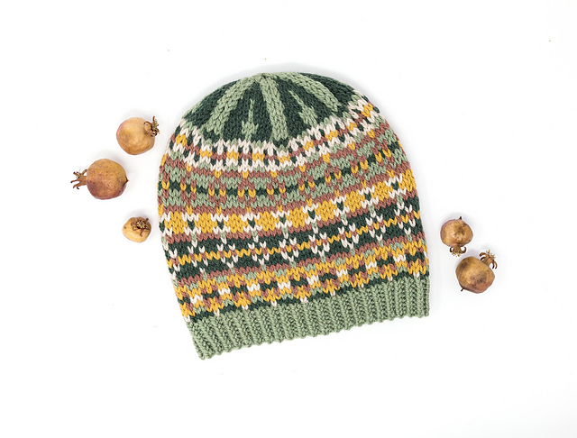 Shapka Fair isle Hat