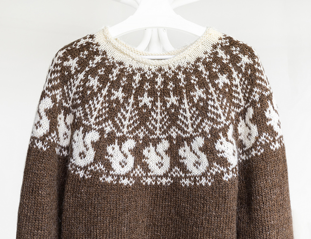 Squirrel Icelandic Lopapeysa Sweater XS–5XL