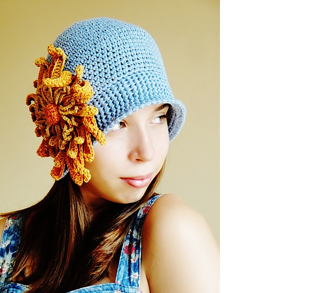 Summer chrysanthemum Hat
