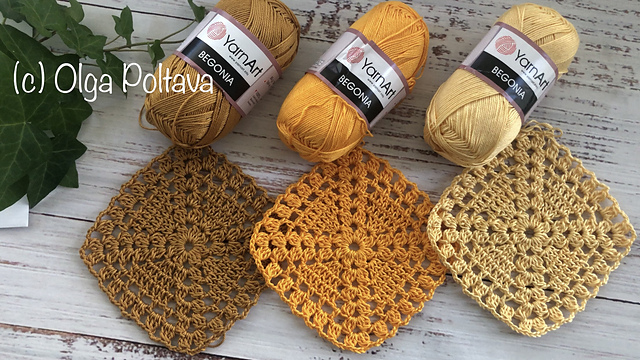 Autumn Granny Square