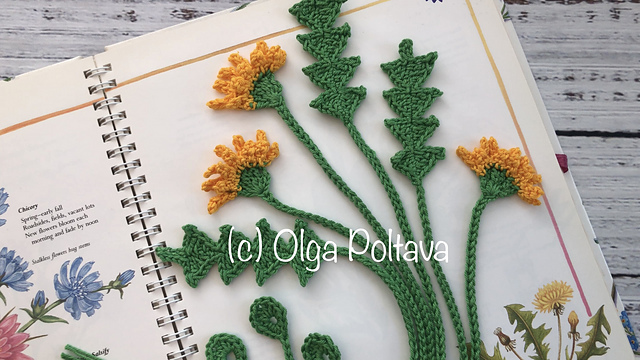 Dandelion Bookmarks