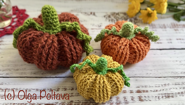 Pumpkin with Tendrils