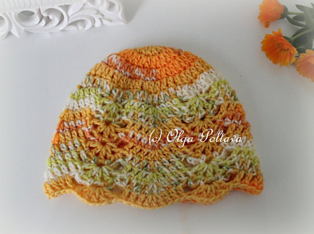 Calendula Baby Hat