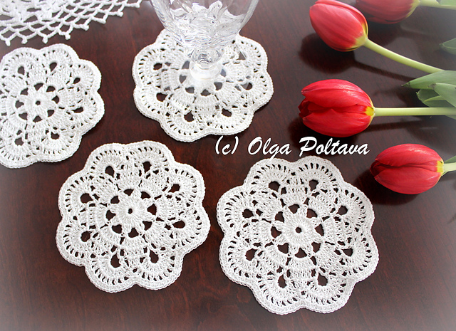 Lace Doily Coaster