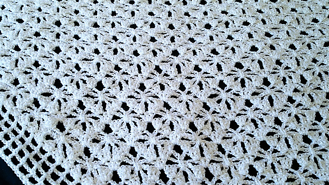Spider Stitch Shawl