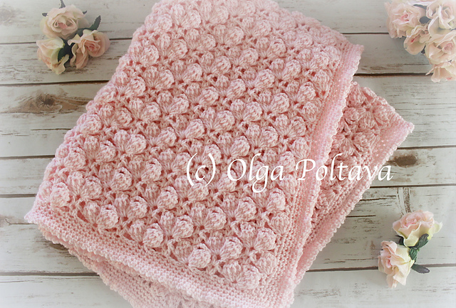 Pink Marshmallows Blanket