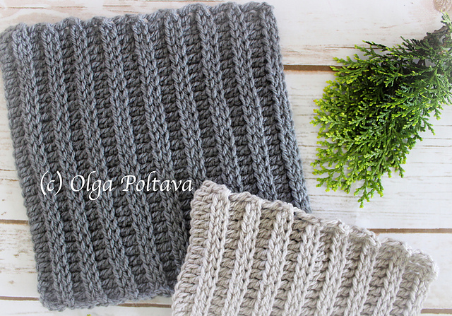 Knit-Looking Stitch